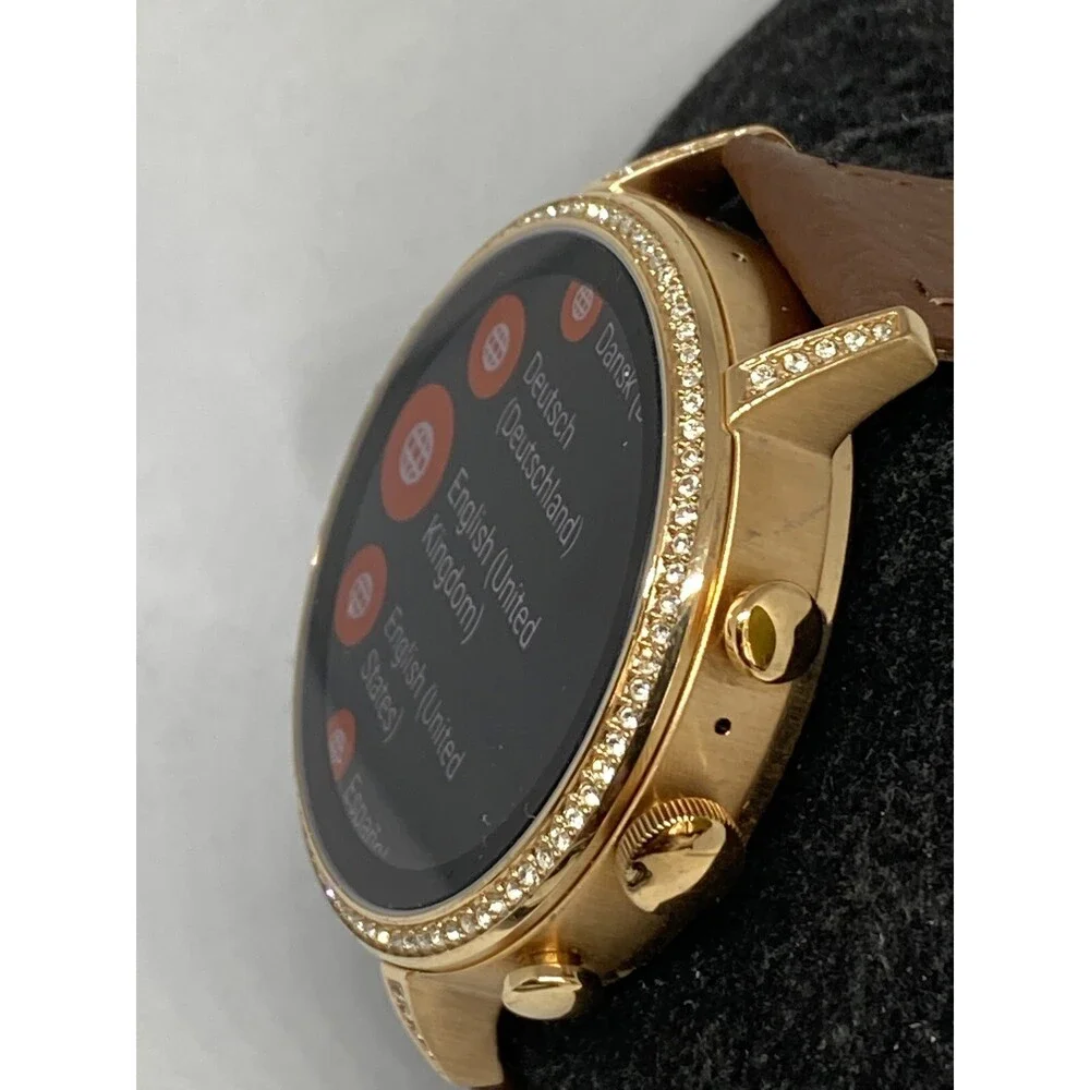 Fossil Gen 4 Authentic Digital Dial Smart Watch Custom Band FTW6015 LT313